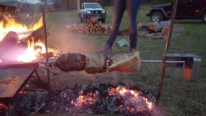 Spit Roast in the Bush!