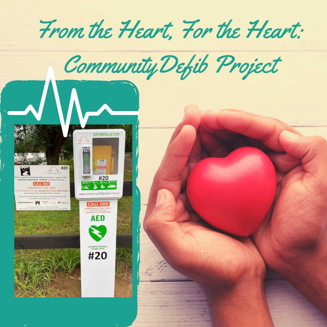 From The Heart, For the Heart: Community Defibrillator Project