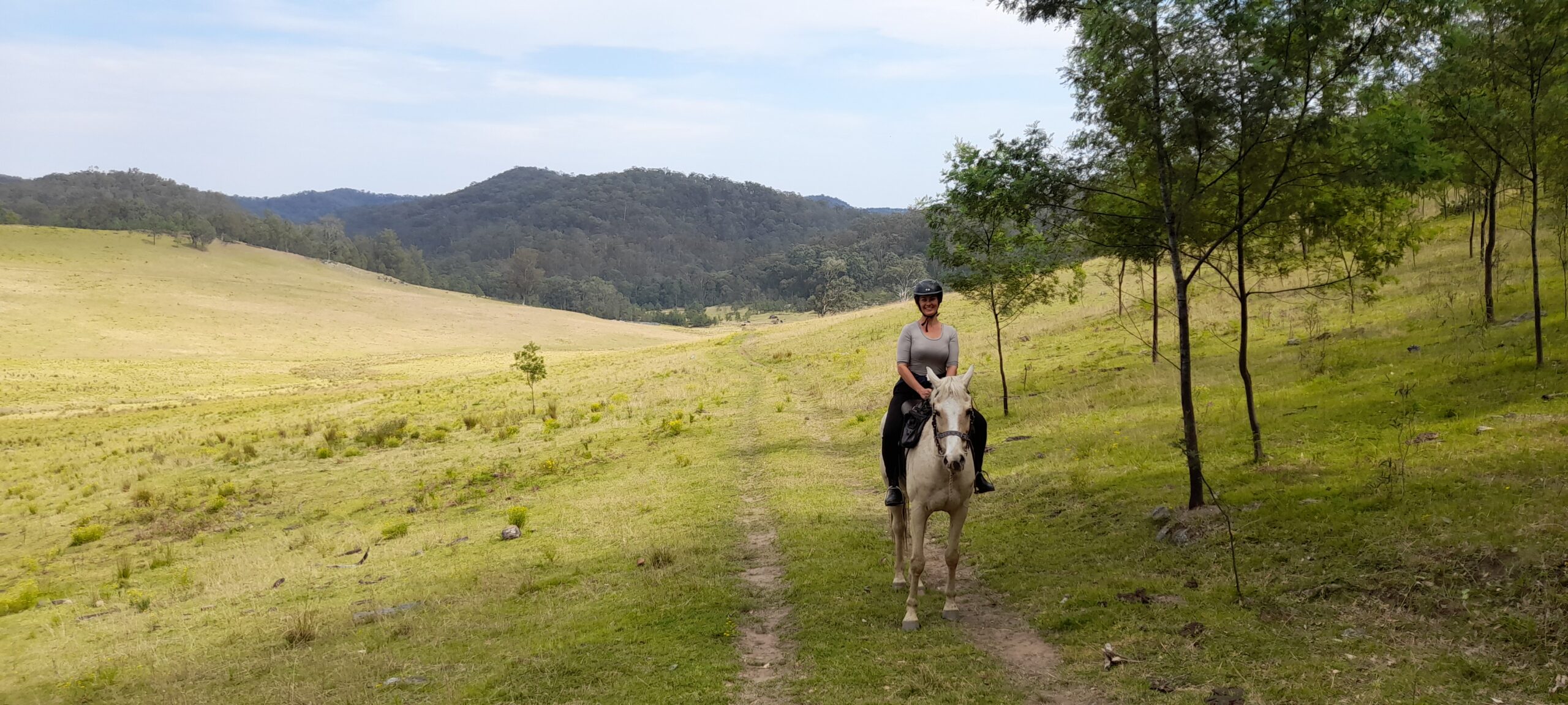 Solo trail ride